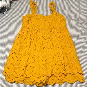 Eyelet romper
